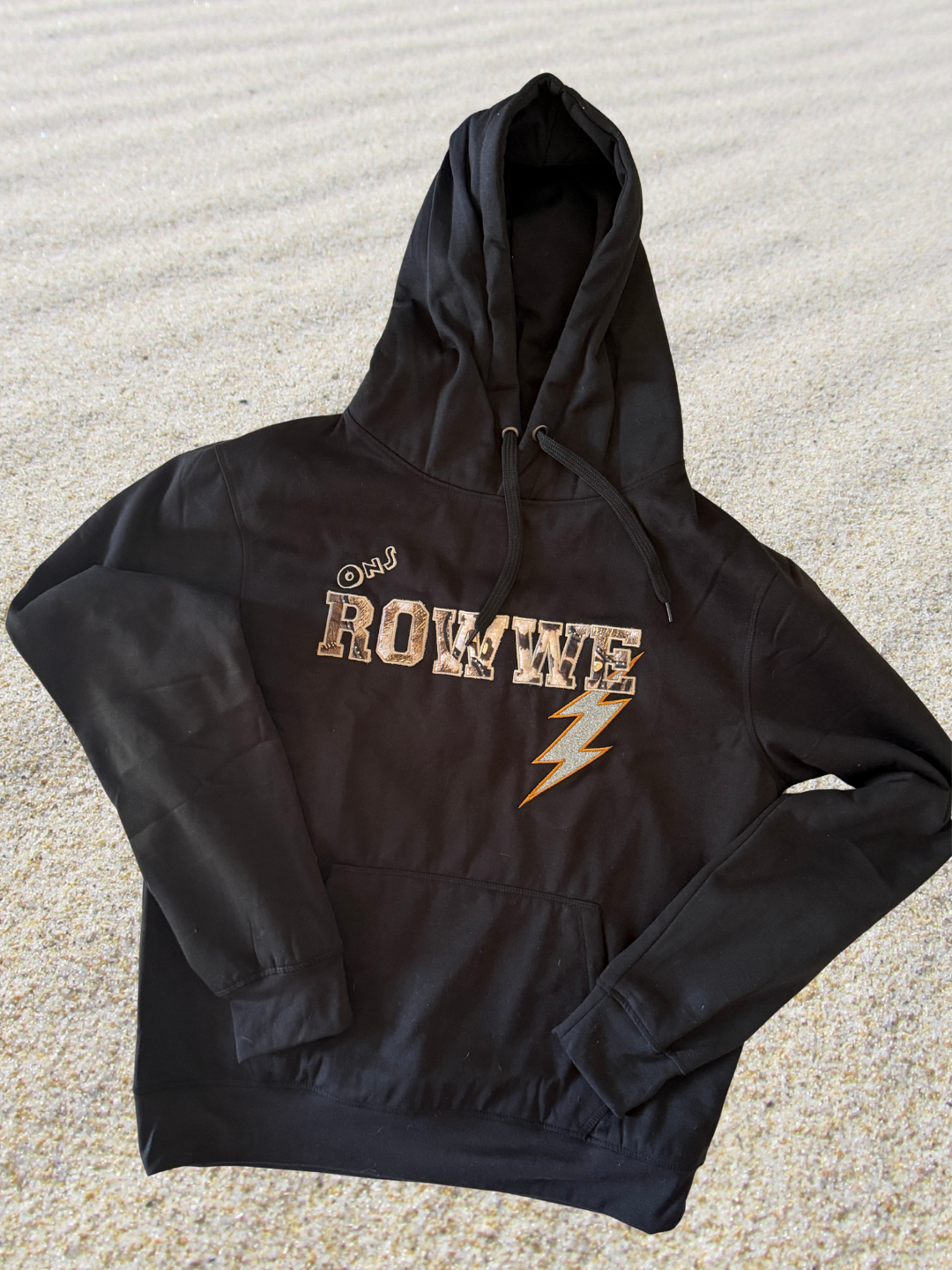 Personalised Hoodie Applique Embroidered Fleece Fathers Day Gift