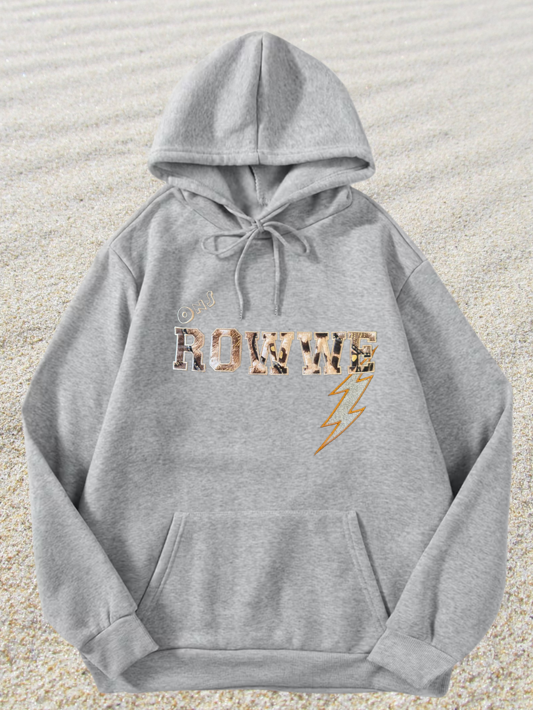 Personalised Hoodie Applique Embroidered Fleece Fathers Day Gift